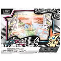 Box Pokemon Victini Unova Raio Preto E Fogo Branco - Copag