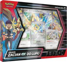 Box pokemon - zacian ex do lupo 39 cartas - copag Box pokemon - zacian ex do lupo 39 cartas - copag