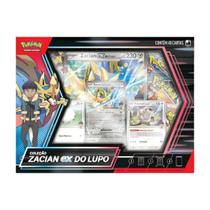 Box Pokémon Zacian Ex Do Lupo Cards Cartas Cards Boosters