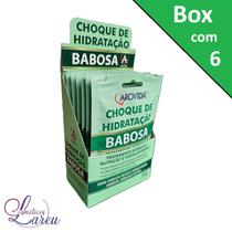 "Box Sachê de Hidratação Capilar 50 gr Babosa (6 unidades) - Arovida