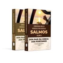 Box Salmos Comentário Bíblico Volume 1 e 2 Capa Dura Charles Spurgeon