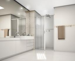 Box Sanfonado em PVC 1,30 x 1,85 Altura