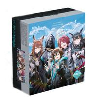Box Set Arknights Anime Mangá com adesivo DIY Stand