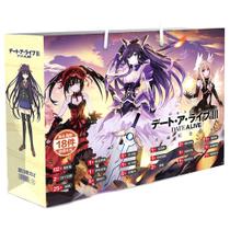 Box Set Dates A Lives Anime Manga 18 unidades com suporte DIY