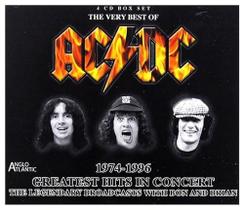 Box set de CD AC/DC Greatest Hits Concert 1974-96 4 CDs Box set de CD AC/DC Greatest Hits Concert 1974-96 4 CDs