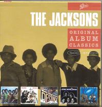 Box Set de CDs Epic Original Album Classics The Jacksons 5 CDs Box Set de CDs Epic Original Album Classics The Jacksons 5 CDs