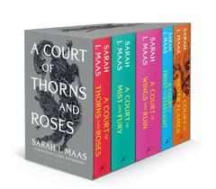 Box set em capa comum Bloomsbury Corte de Espinhos e Rosas 5