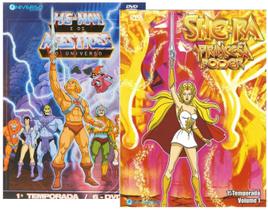 Box She-ra A Princesa do Poder + Box He-Man e os Mestres