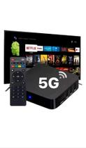 Box smart 4k plus wi-fi Android para tv
