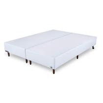 Box Sommier Plus Eco Orthocrin Branco PM13 King Bipartido - 96x203x24