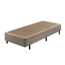 Box Sommier Solteiro Relax Duo Confort II Eco 88x188x40 -Bege