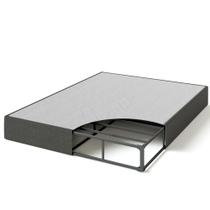 Box Spring Zinus WonderBox Full 23 cm Estrutura Metálica Cinza