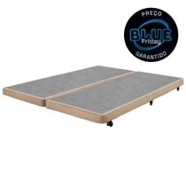 Box Super King Americanflex Bege Foccus PCD 193x203x15cm