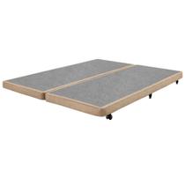 Box Super King Americanflex Versátil Slim Bege 193x203x15cm Box Super King Americanflex Versátil Slim Bege 193x203x15cm