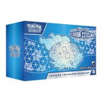 Box Treinador Avançado Pokémon TCG Escarlate E Violeta 7 Coroa Estelar