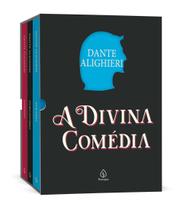 Box Trilogia - A Divina Comédia Dante Alighieri Capa Dura - Edição Comemorativa Luxo com Marca-Páginas