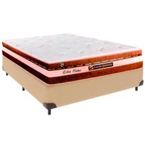 Box Viúvo Bege + Colchão Esplendor Luckspuma Molas Ensacadas Box Viúvo Bege + Colchão Esplendor Luckspuma Molas Ensacadas