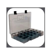 Box30 preto c/tampa fume e trava preta