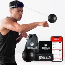 Boxbollen Bola de Reflexo para Boxe com App Conectado para Treino Boxbollen Bola de Reflexo para Boxe com App Conectado para Treino