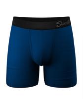 Boxer bóxer Shinesty con soporte Ball Hammock y bolsa para hombre azul oscuro Boxer bóxer Shinesty con soporte Ball Hammock y bolsa para hombre azul oscuro