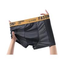 Boxer Plus Size Masculino em Malha Gelada de Bambu - Respirável e Confortável