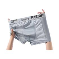 Boxer Plus Size Masculino em Malha Gelada de Bambu - Respirável e Confortável