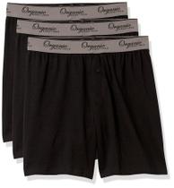 Boxers Organic Signatures Masculino 100% Algodão Orgânico, Pacote com 3 Boxers Organic Signatures Masculino 100% Algodão Orgânico, Pacote com 3