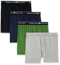 Boxers para Hombre Beverly Hills Polo Club, Paquete de 4