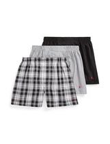 Boxers POLO Ralph Lauren Classic Fit de algodão, pacote com 3 unidades masculinas Boxers POLO Ralph Lauren Classic Fit de algodão, pacote com 3 unidades masculinas