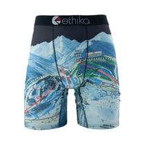 Boxers Respiráveis Em Malha Para Homens Tamanho plus ETHIKA Roupa De Banho Sexy