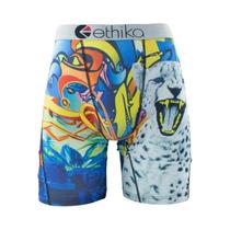 Boxershorts Respiráveis Para Homens plus Size ETHIKA, Calções De Natação Sexy S-3XL, Roupa Íntima