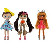 Boxy Girls Mila Hannah Brooklyn Moda Doll 3 Temporada de Peças