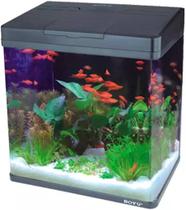 Boyu - Aquário Curvo Ms-320 20L Preto 110v