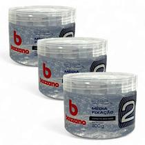 Bozzano Gel Condicionante Fator 2 Média Fixação 300g ( Kit c/3unid )