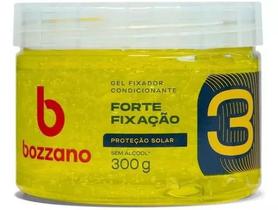 Bozzano Gel Condicionante Forte Fixação Fator 3 - Pote c/300g