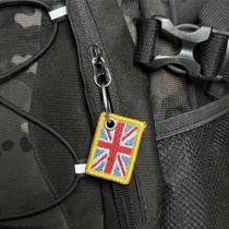 BP0001-031 Bandeira Reino Unido Patch Bordado 3,8x2,5cm