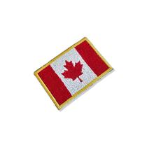 BP0002-011 Bandeira Canadá Patch Bordado 5,7x3,8cm