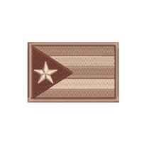 BP0010-004 Bandeira Cuba Patch Bordado 7,5x5cm BP0010-004 Bandeira Cuba Patch Bordado 7,5x5cm