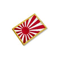 BP0016-011 Bandeira Japão Imperial Patch Bordado 5,7x3,8cm BP0016-011 Bandeira Japão Imperial Patch Bordado 5,7x3,8cm