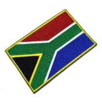 BP0021T21 África do Sul Bandeira Patch Bordada Termo Adesivo - BR44