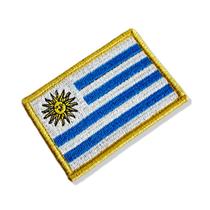 BP0023-001 Bandeira Uruguai Patch Bordado 7,5x5,0cm