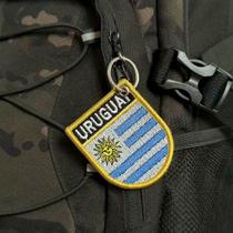 BP0023E-001 Bandeira UruguaI Patch Bordado 6,8x8,0cm BP0023E-001 Bandeira UruguaI Patch Bordado 6,8x8,0cm