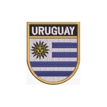 BP0023E-001 Bandeira UruguaI Patch Bordado 6,8x8,0cm BP0023E-001 Bandeira UruguaI Patch Bordado 6,8x8,0cm