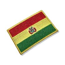 BP0029-001 Bandeira Bolivia Patch Bordado 7,5x5,0cm BP0029-001 Bandeira Bolivia Patch Bordado 7,5x5,0cm