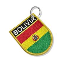 BP0029E-001 Bandeira Bolivia Patch Bordado 6,8x8 BP0029E-001 Bandeira Bolivia Patch Bordado 6,8x8