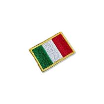 BP0030-031 Bandeira Italia Patch Bordado 3,8x2,5cm
