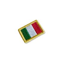 BP0030-031 Bandeira Italia Patch Bordado 3,8x2,5cm