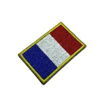 BP0031T11 Bandeira França Patch Bordado Termo Adesivo BP0031T11 Bandeira França Patch Bordado Termo Adesivo