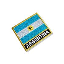 BP0032N-001 Bandeira Argentina Patch Bordado 7,5x6,3cm BP0032N-001 Bandeira Argentina Patch Bordado 7,5x6,3cm