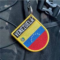 BP0046E-001 Bandeira Venezuela Patch Bordado 6,8x8,0cm BP0046E-001 Bandeira Venezuela Patch Bordado 6,8x8,0cm